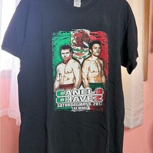 Canelo Alvarez tee size Large